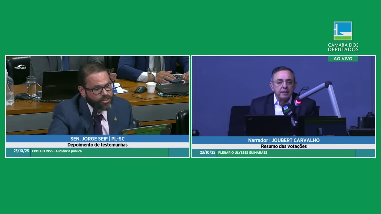 Vídeo do evento em 1:45:42