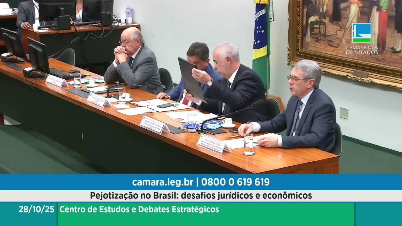 Vídeo do evento em 1:03:57