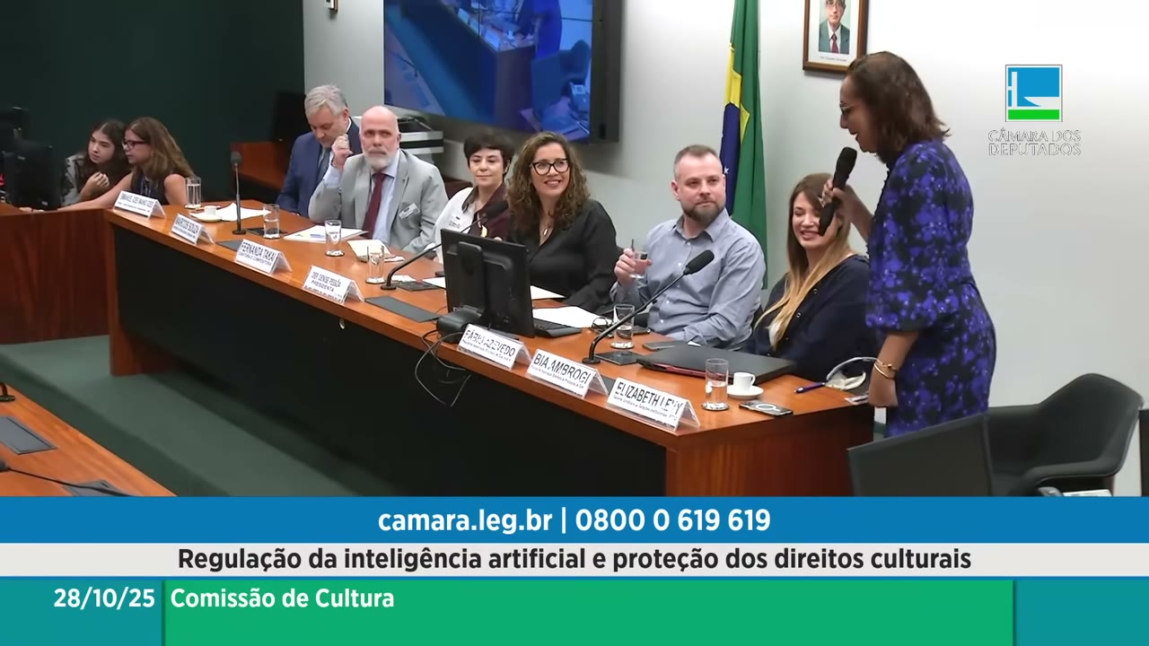 Vídeo do evento em 1:21:09