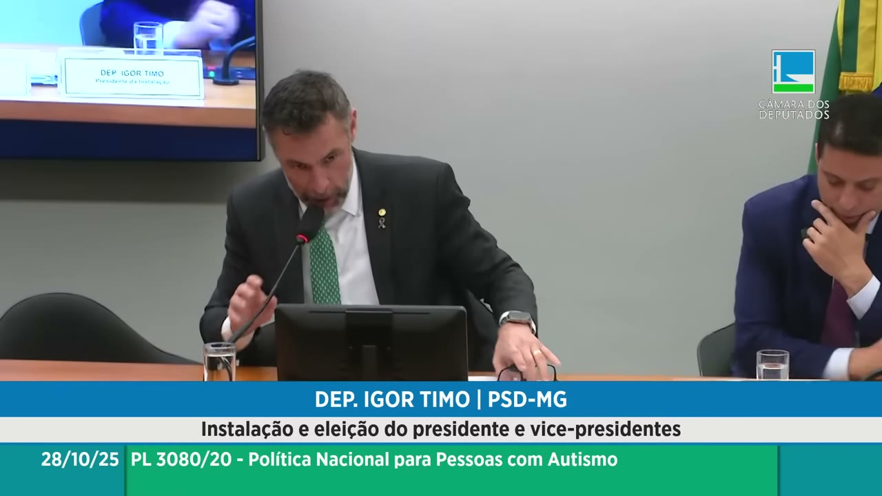 Vídeo do evento em 1:01:10