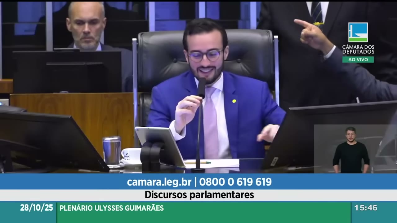 Vídeo do evento em 35:17