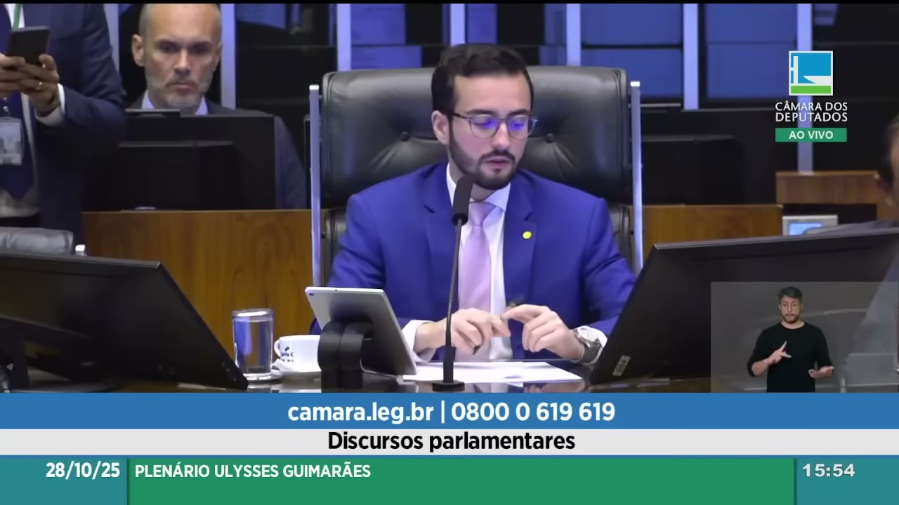 Vídeo do evento em 43:48