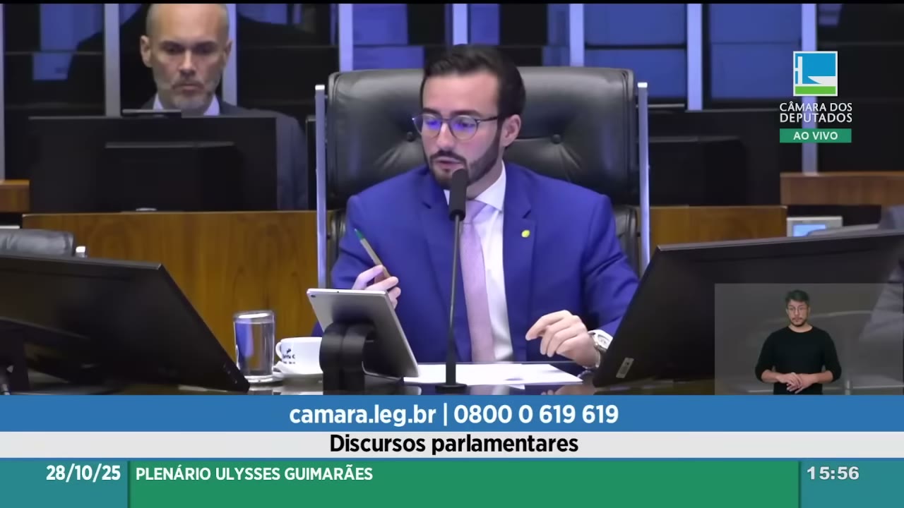 Vídeo do evento em 45:37