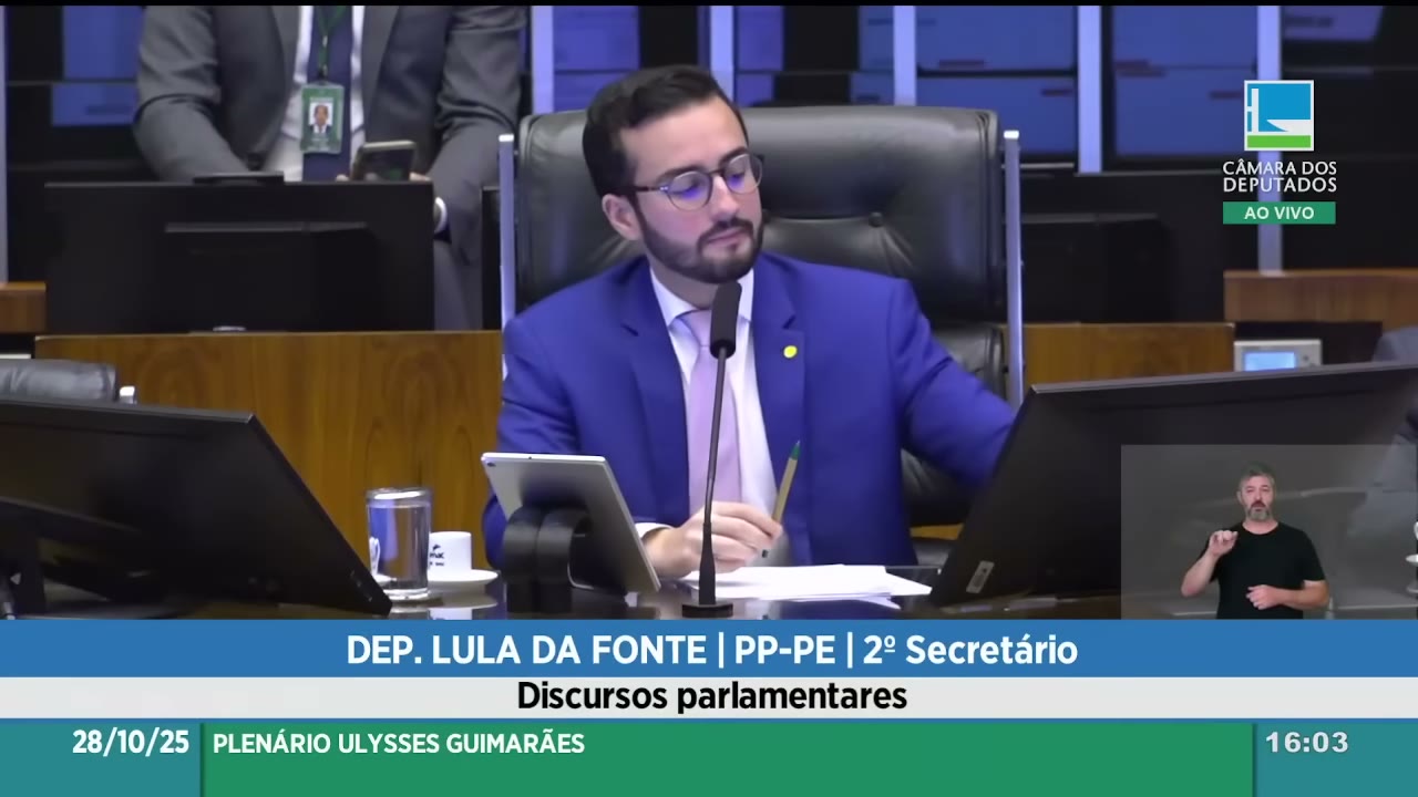 Vídeo do evento em 52:38