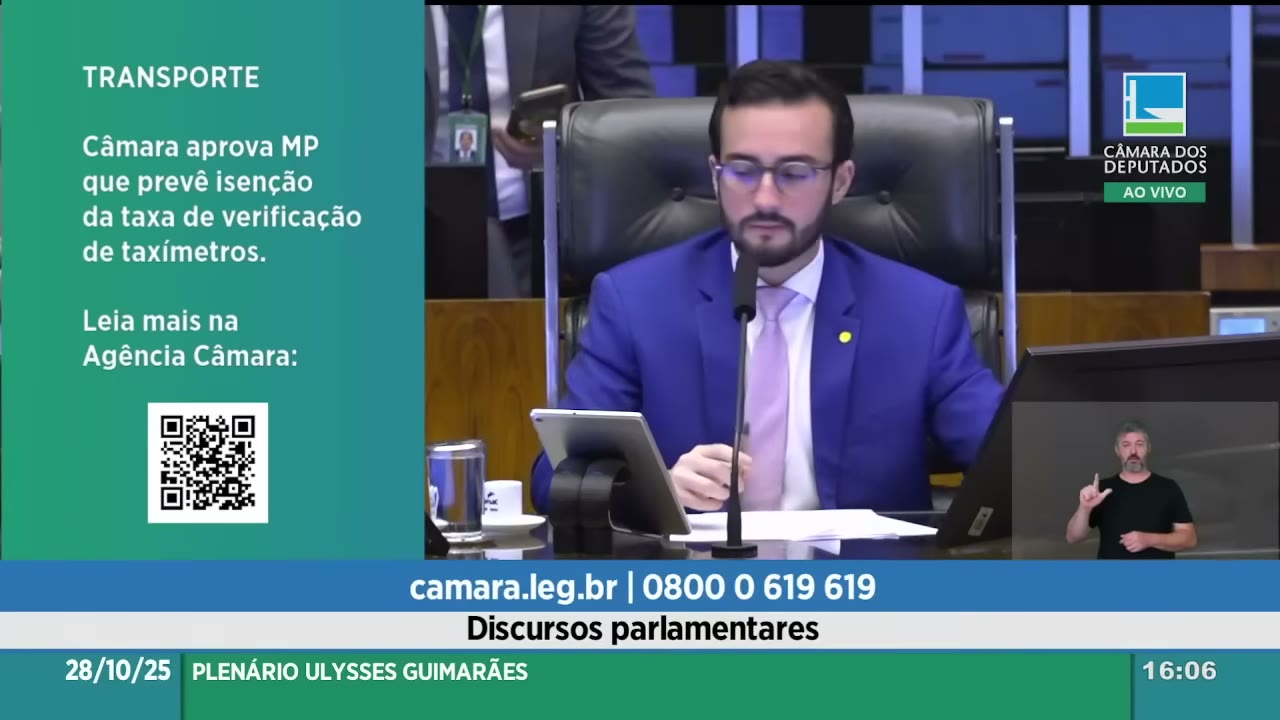 Vídeo do evento em 55:49