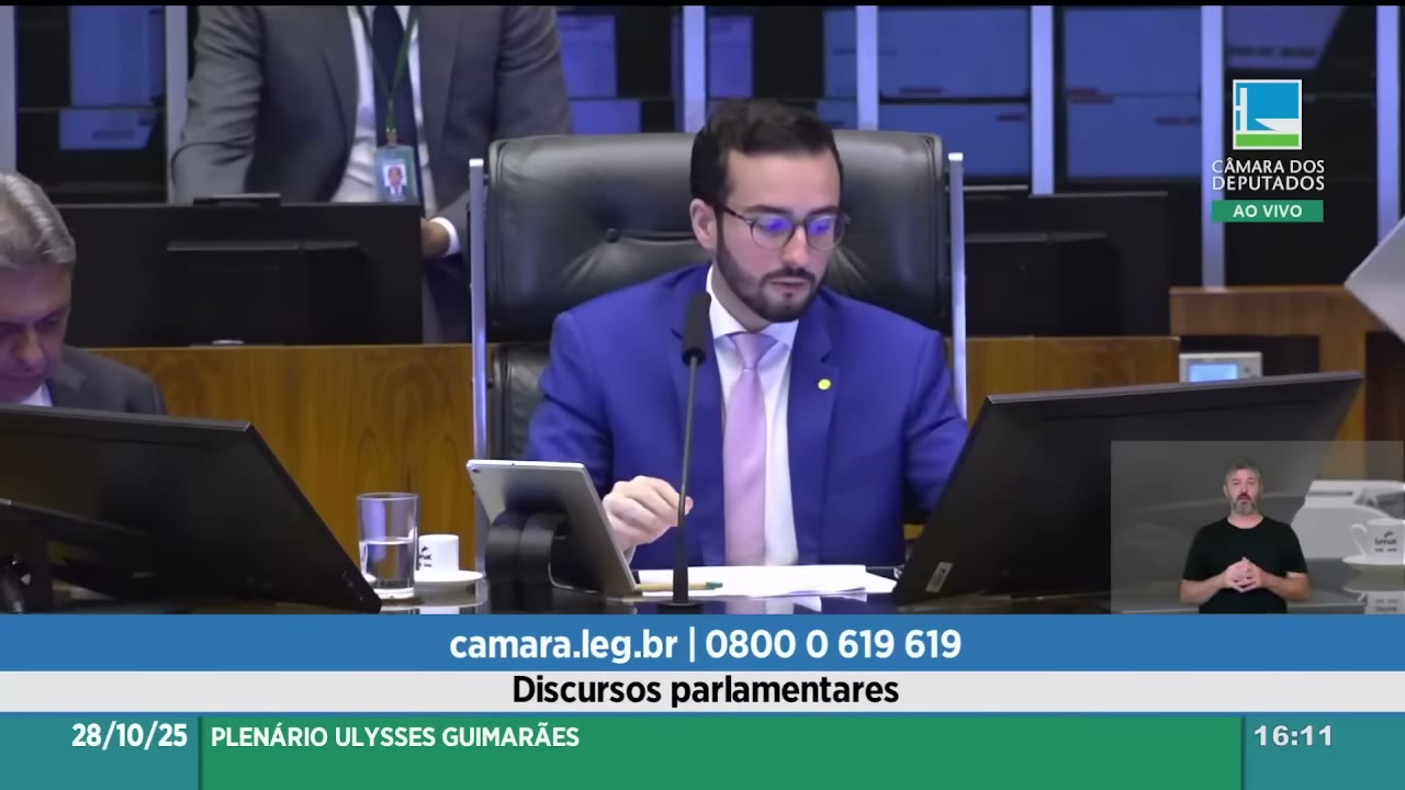 Vídeo do evento em 1:00:45