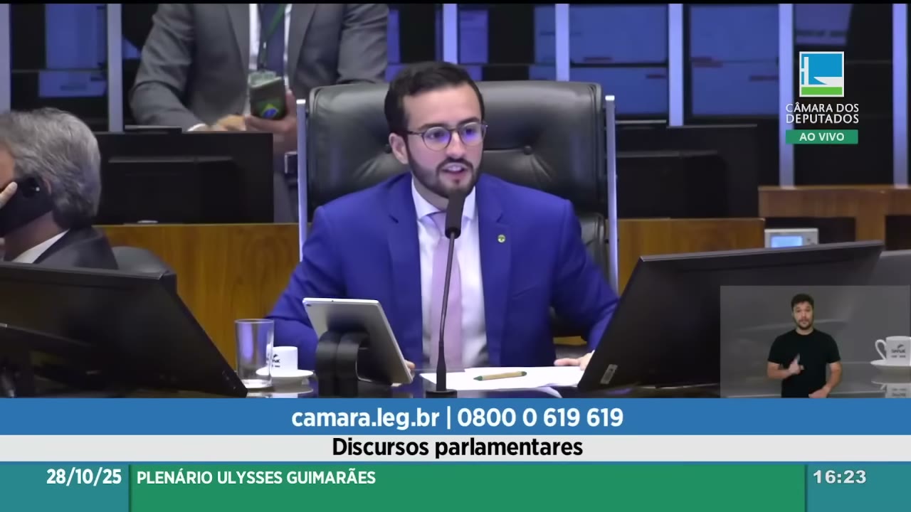 Vídeo do evento em 1:12:53