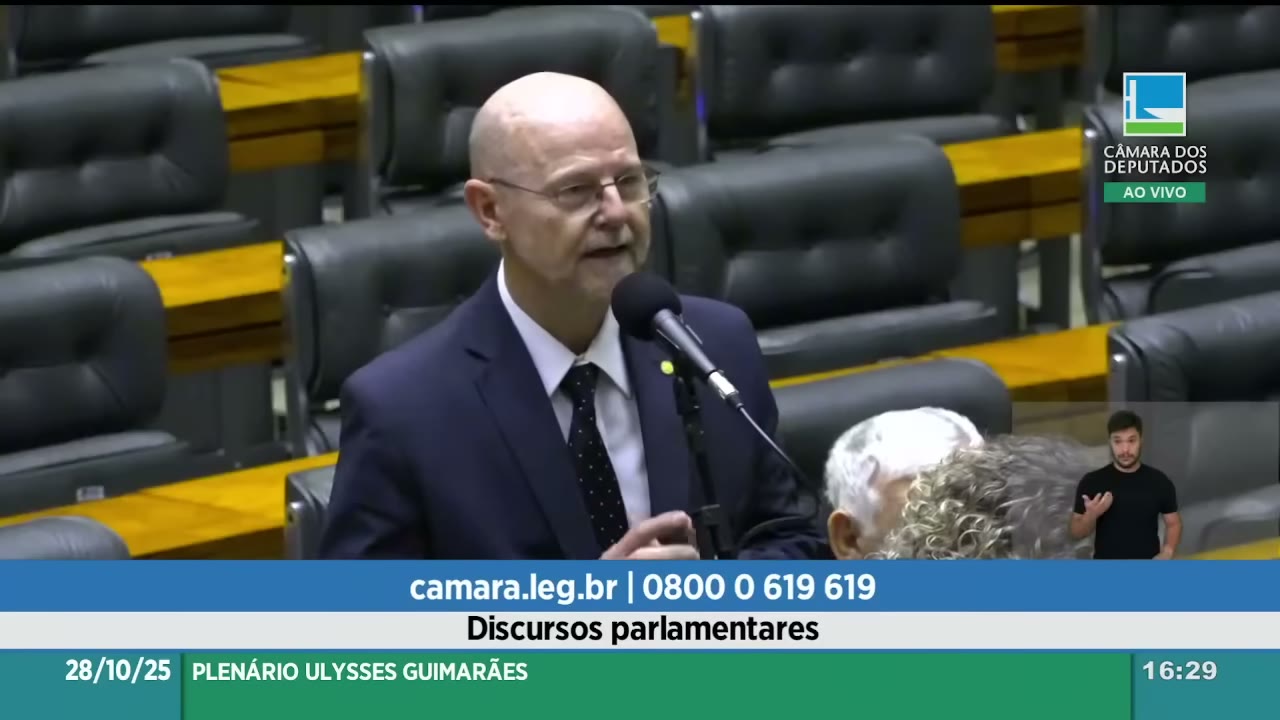Vídeo do evento em 1:18:28