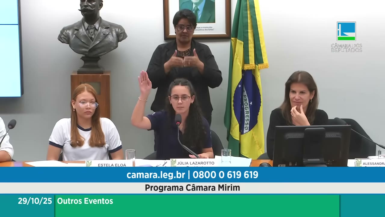 Vídeo do evento em 16:47