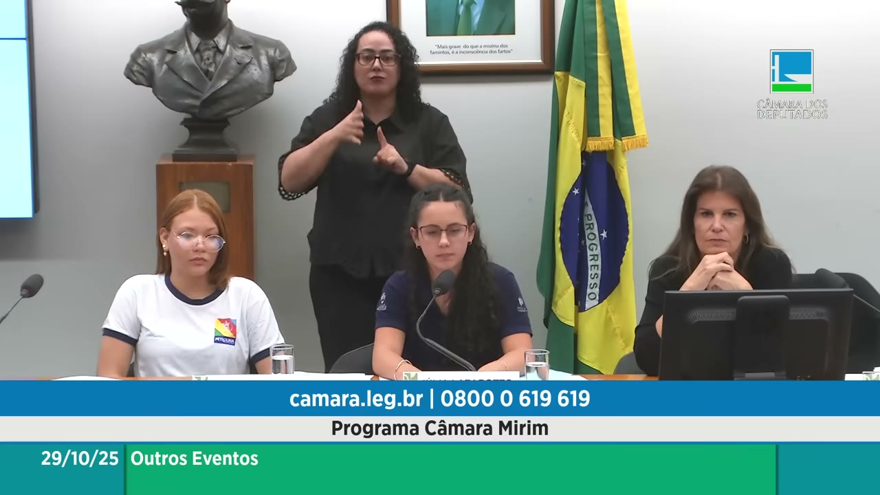 Vídeo do evento em 23:21