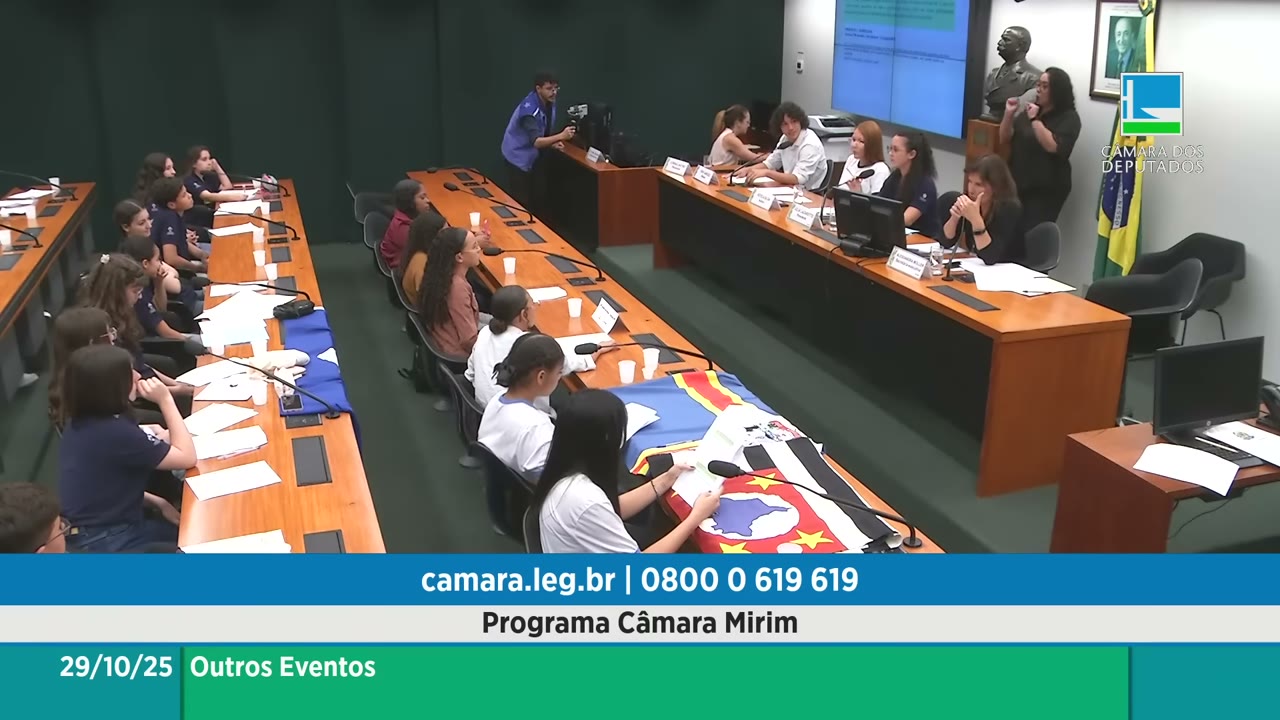 Vídeo do evento em 40:05