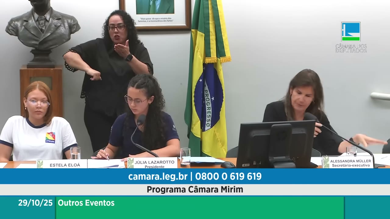 Vídeo do evento em 40:20