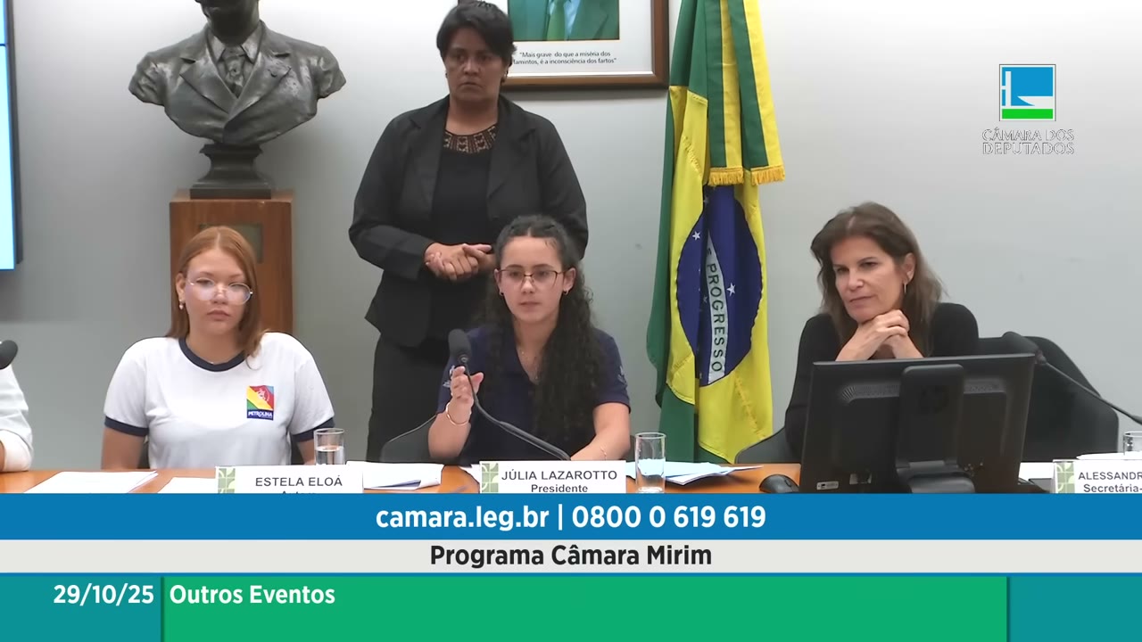 Vídeo do evento em 45:07