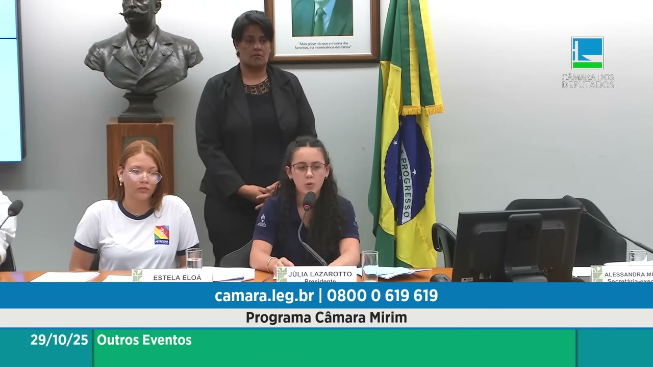 Vídeo do evento em 45:58