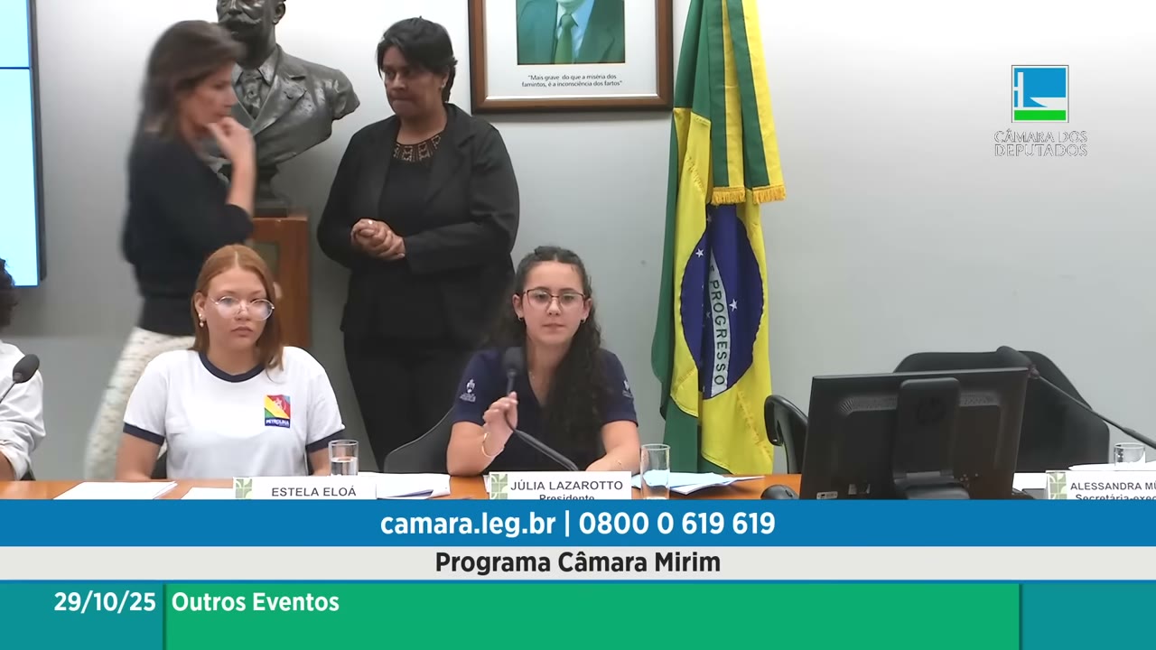 Vídeo do evento em 47:07