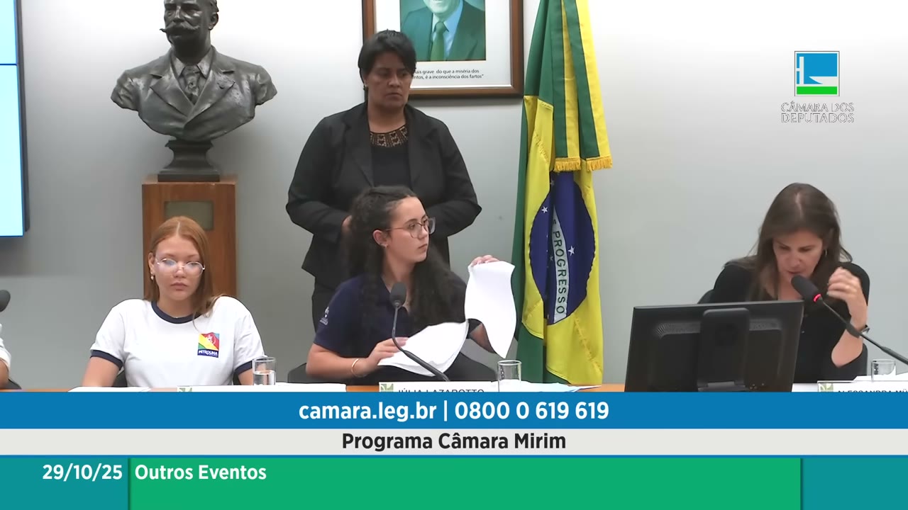 Vídeo do evento em 49:53