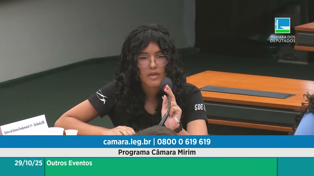 Vídeo do evento em 54:16