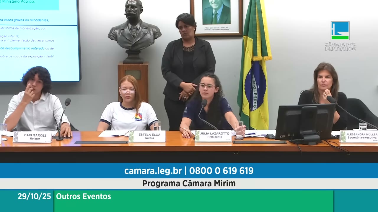 Vídeo do evento em 1:25:51