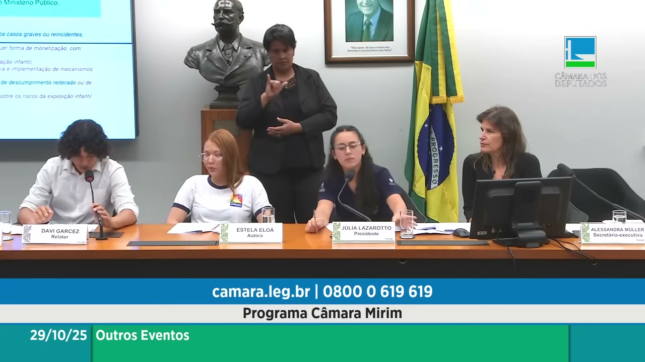 Vídeo do evento em 1:30:08