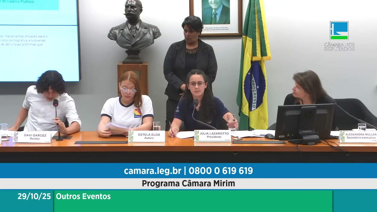 Vídeo do evento em 1:37:28