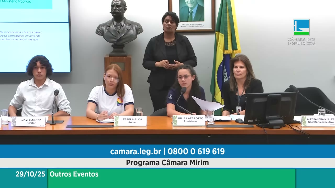 Vídeo do evento em 1:42:22