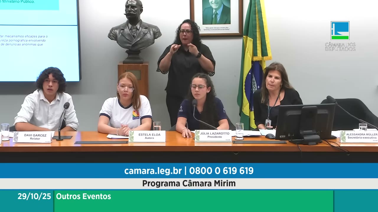 Vídeo do evento em 1:43:50