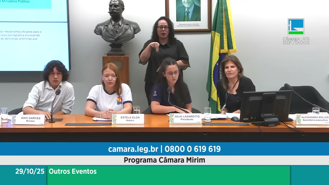 Vídeo do evento em 1:45:32