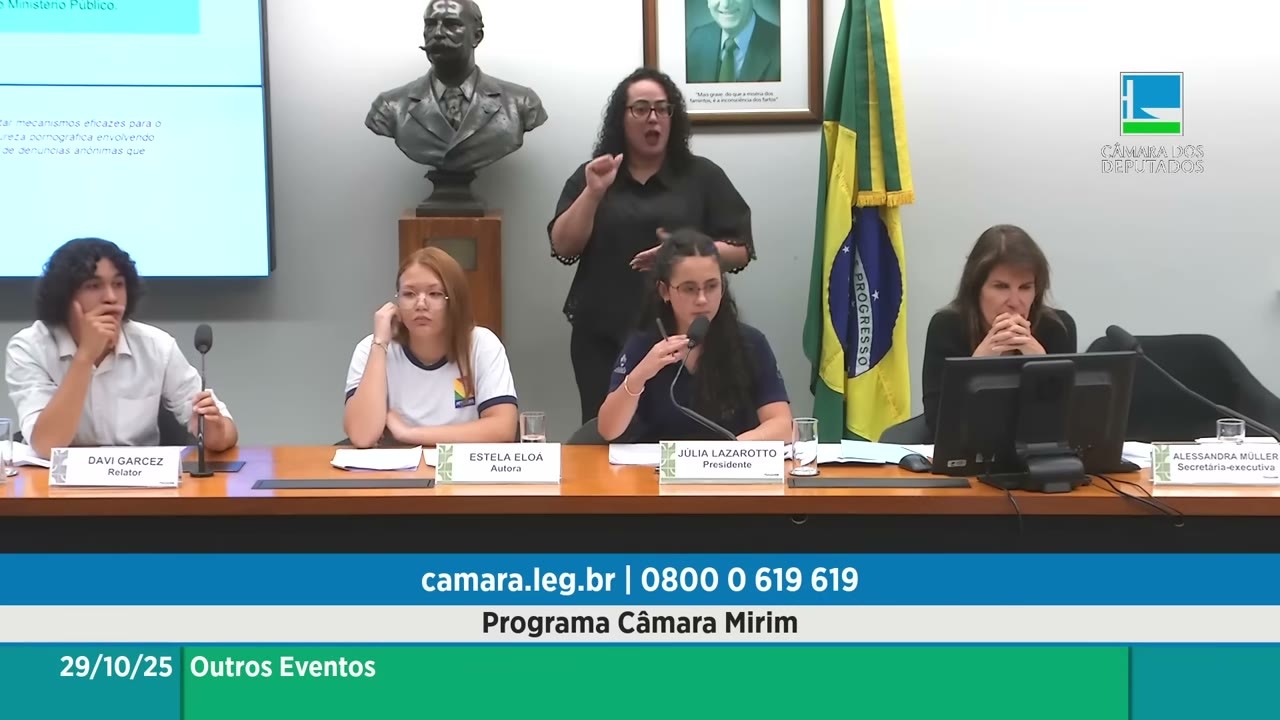 Vídeo do evento em 2:01:24