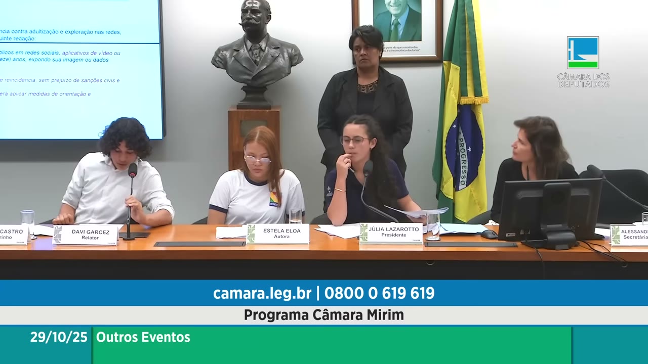 Vídeo do evento em 2:10:50