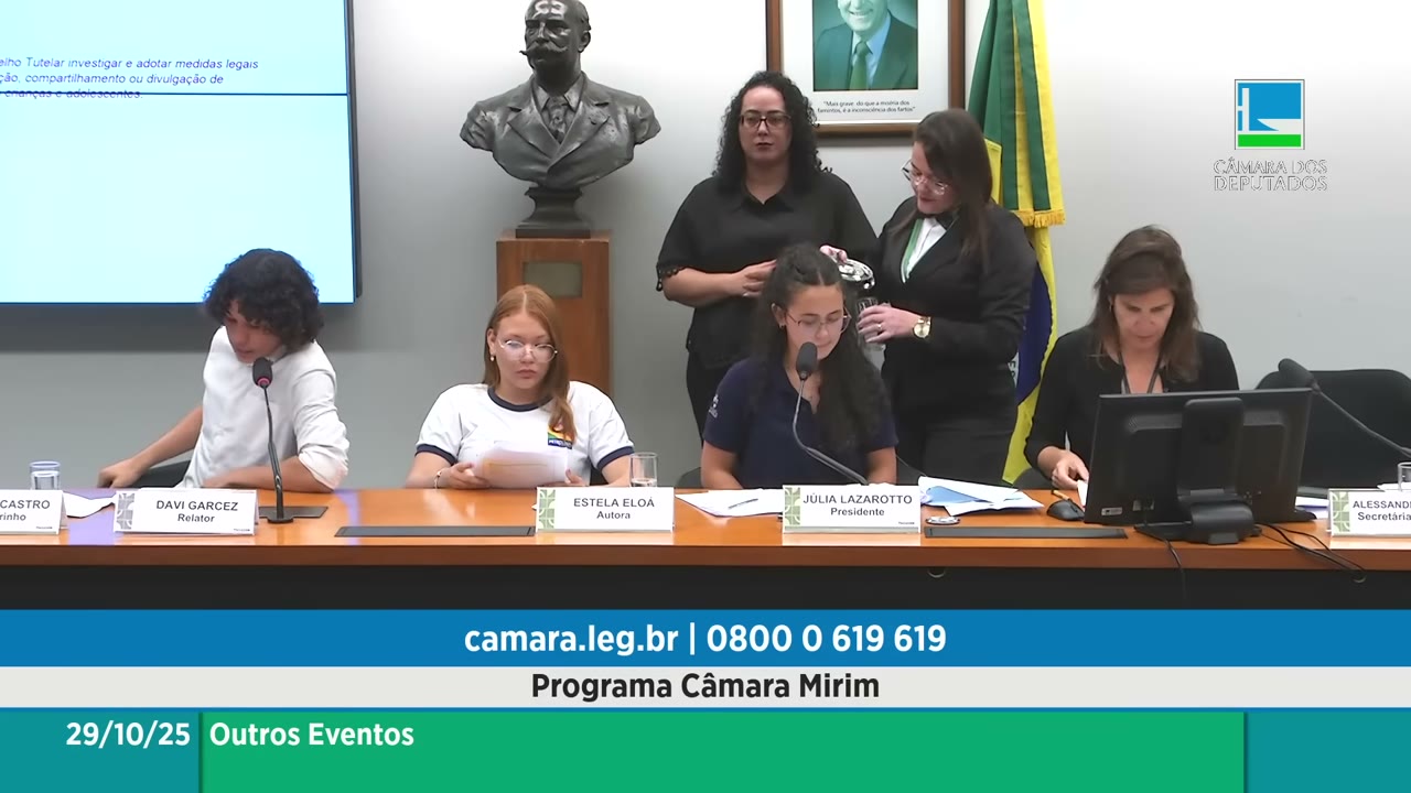 Vídeo do evento em 2:27:09