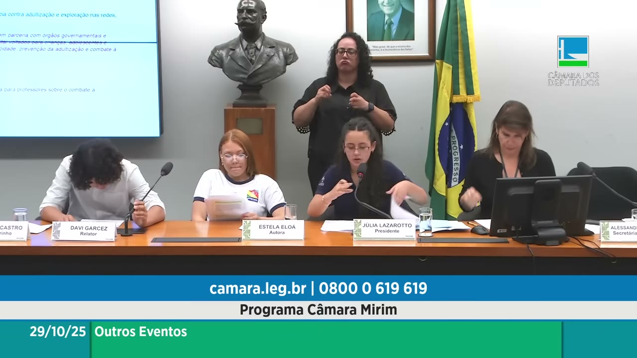 Vídeo do evento em 2:30:19