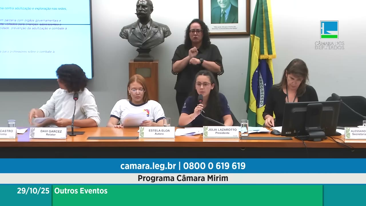 Vídeo do evento em 2:31:03