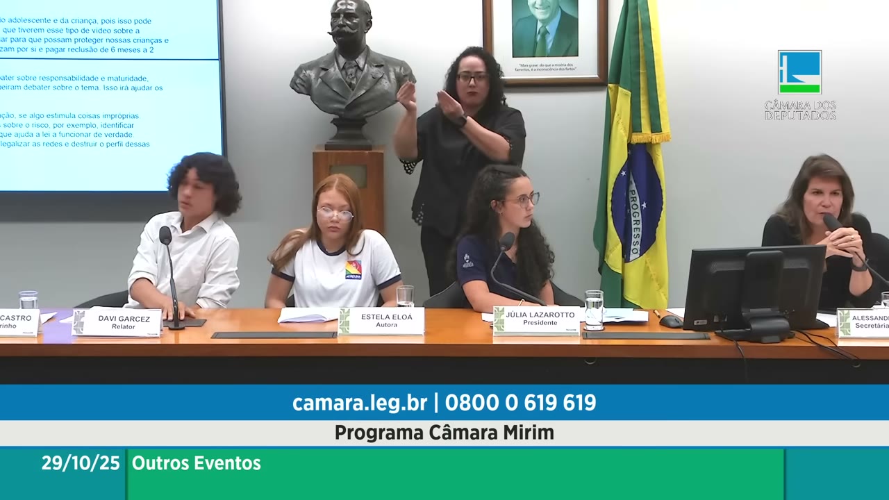 Vídeo do evento em 2:35:01