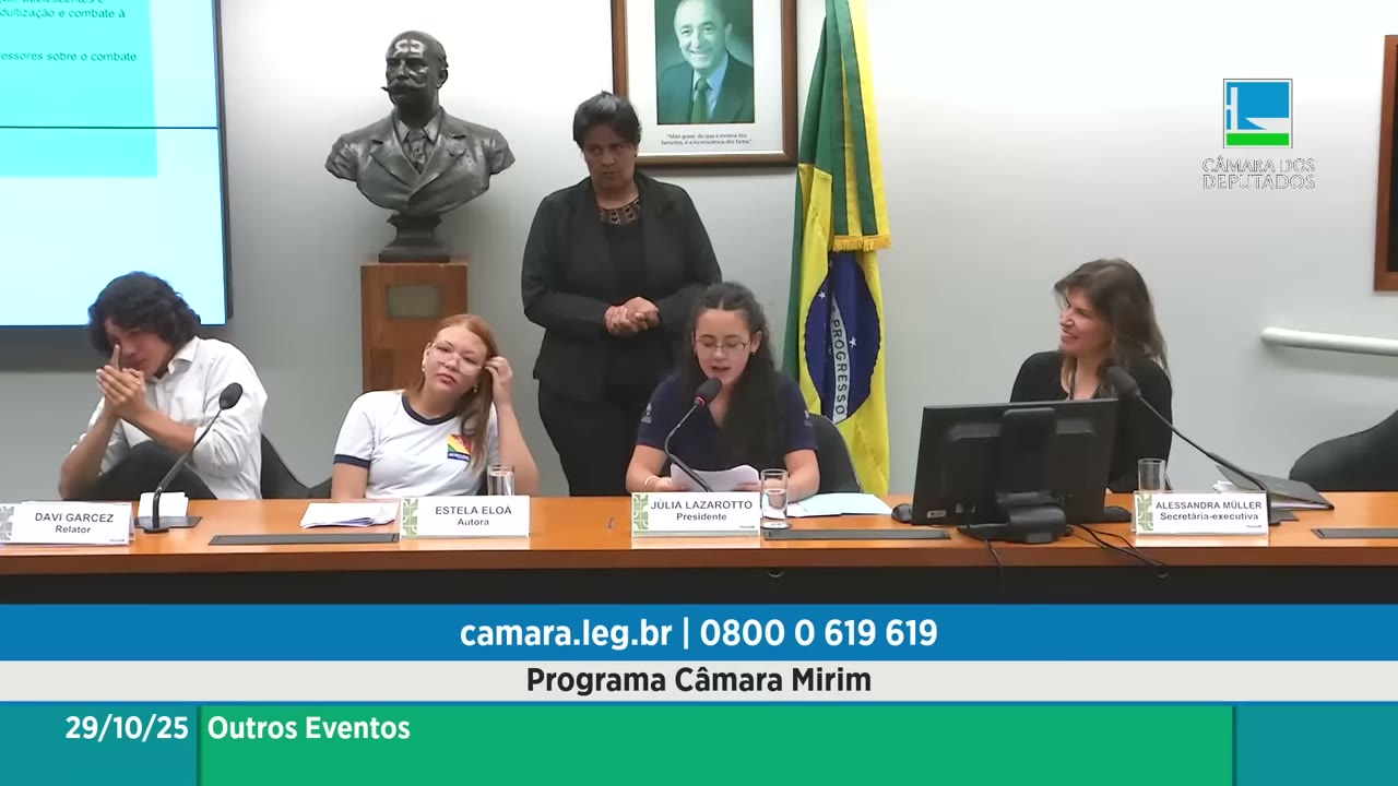 Vídeo do evento em 2:52:13