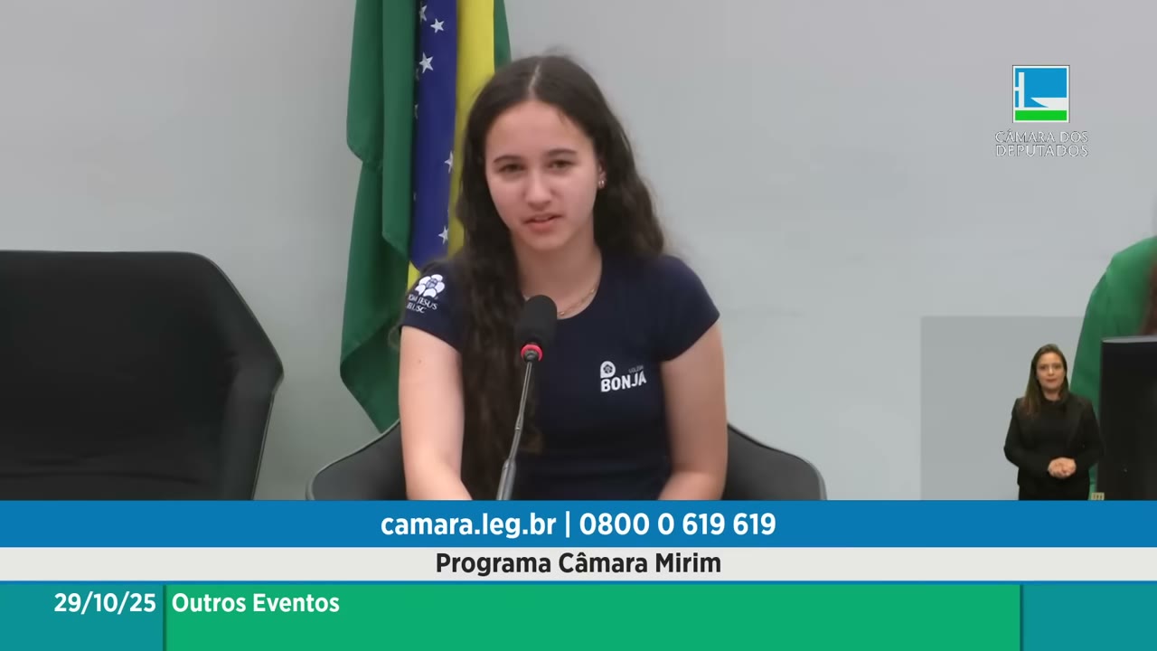 Vídeo do evento em 9:48