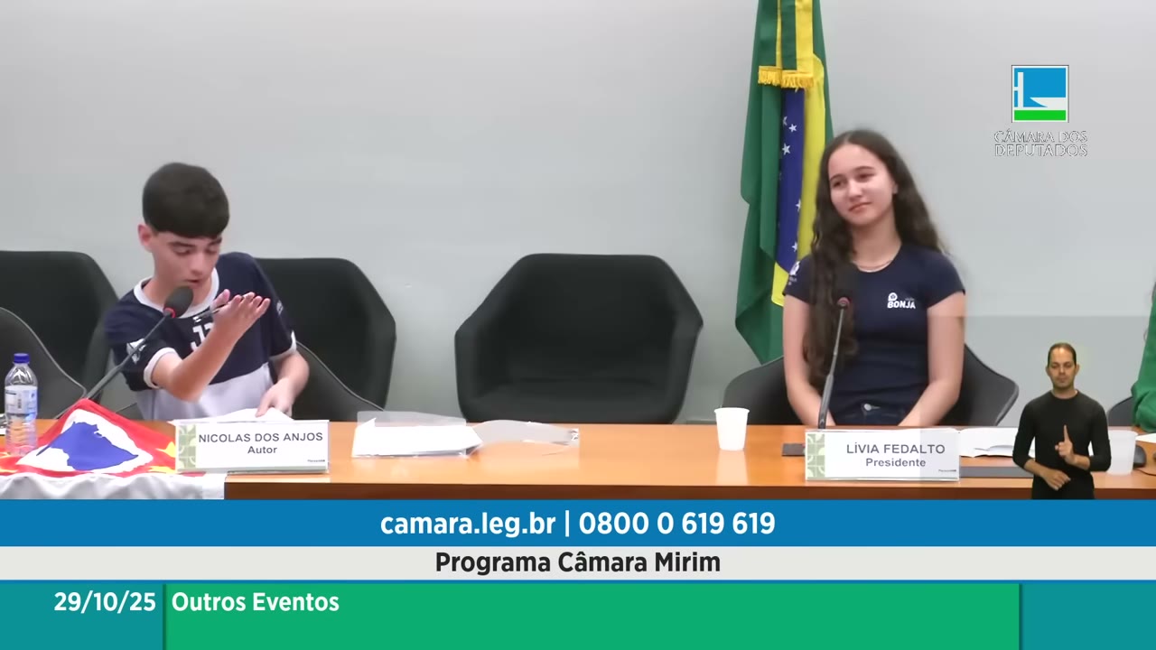 Vídeo do evento em 22:57