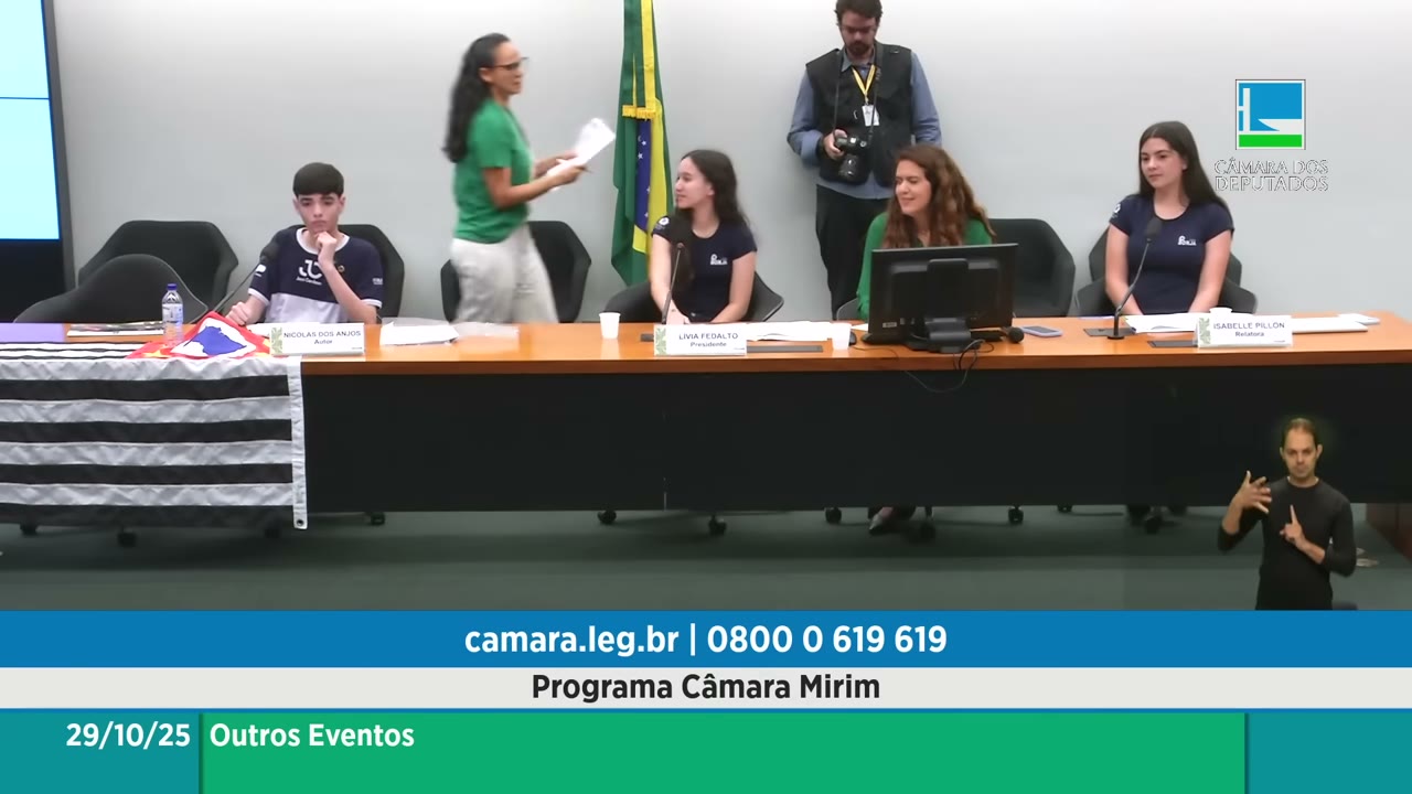 Vídeo do evento em 25:50