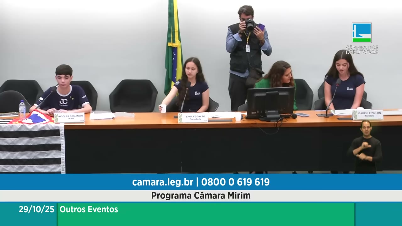 Vídeo do evento em 27:25