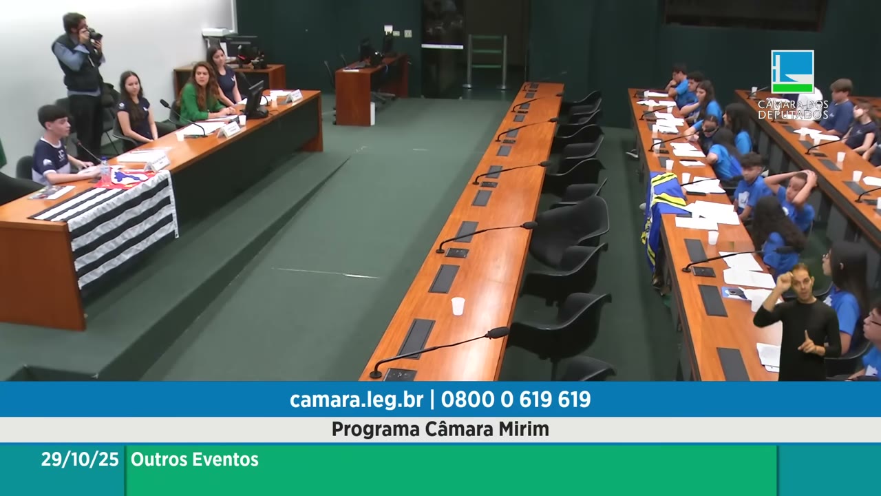 Vídeo do evento em 27:43