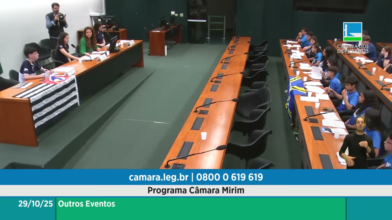 Vídeo do evento em 28:15