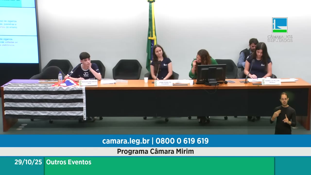 Vídeo do evento em 31:03
