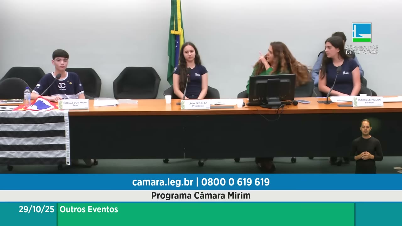 Vídeo do evento em 32:30