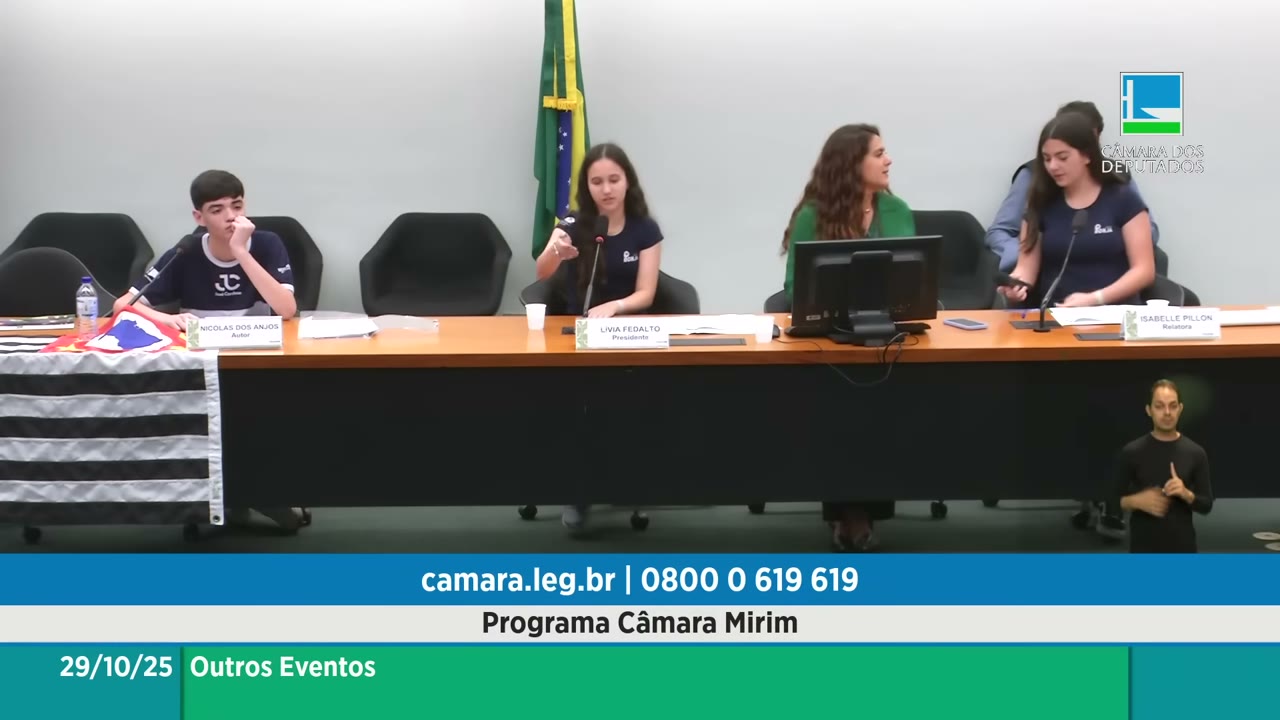 Vídeo do evento em 33:15