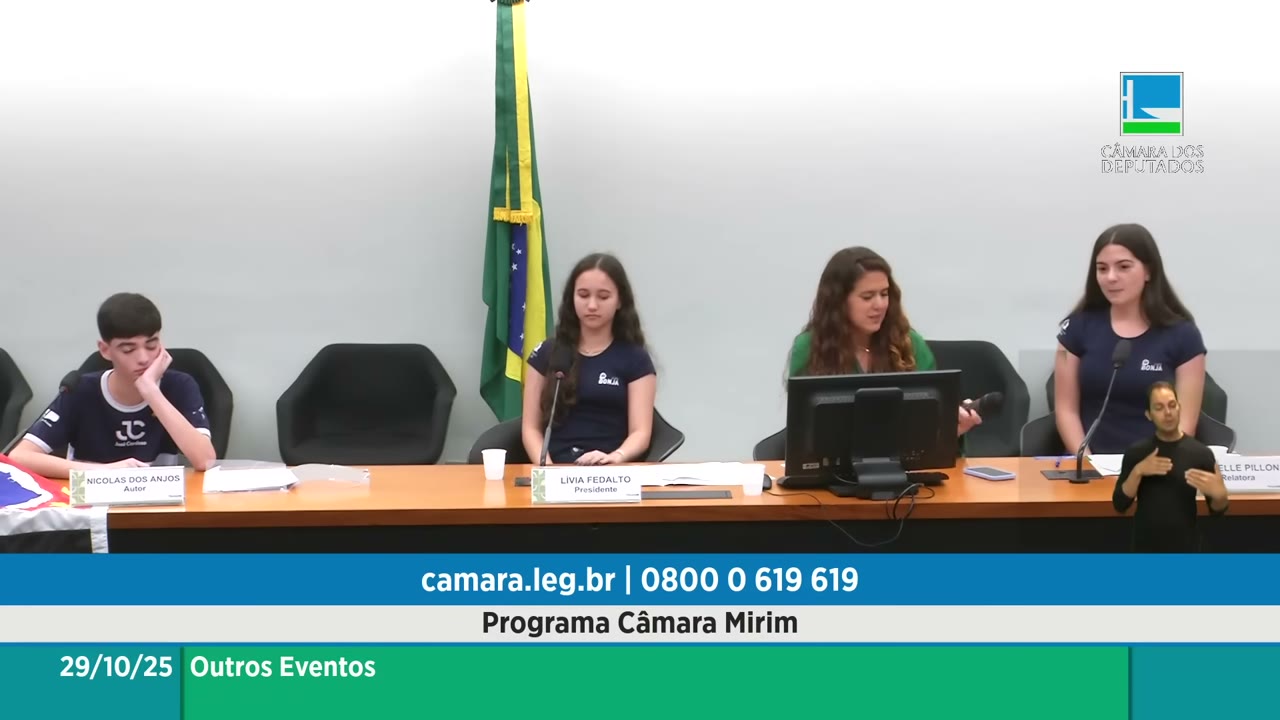 Vídeo do evento em 35:22