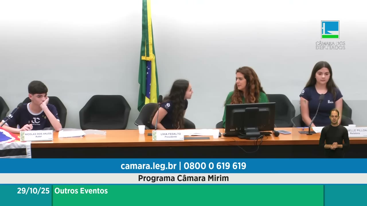 Vídeo do evento em 35:48