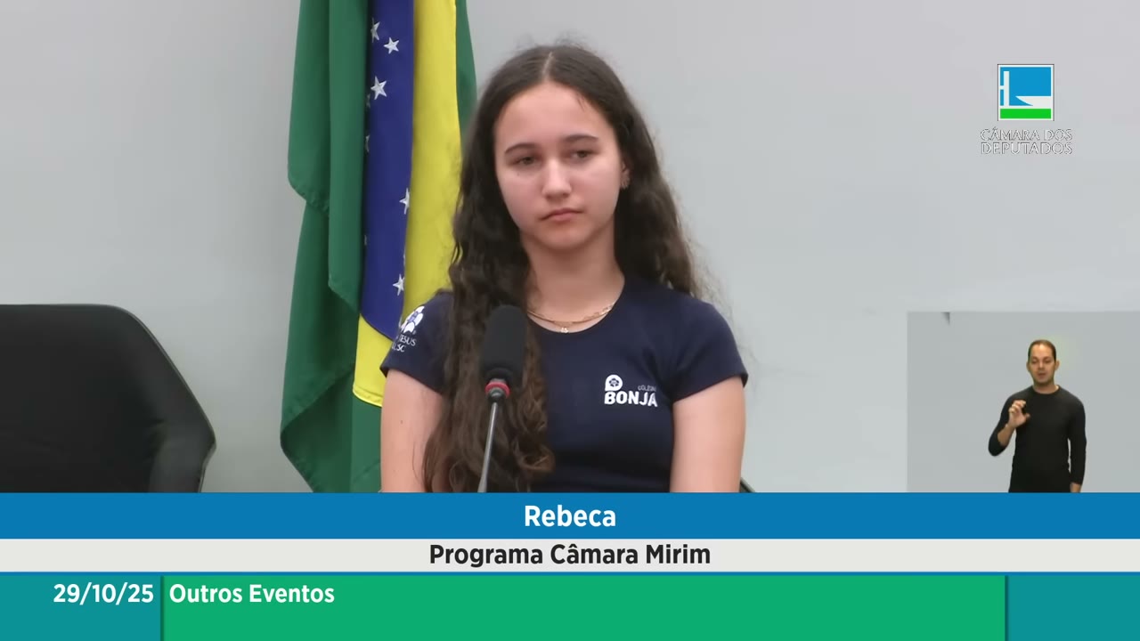 Vídeo do evento em 37:39