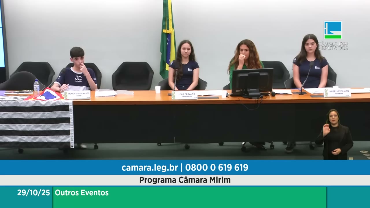 Vídeo do evento em 43:10
