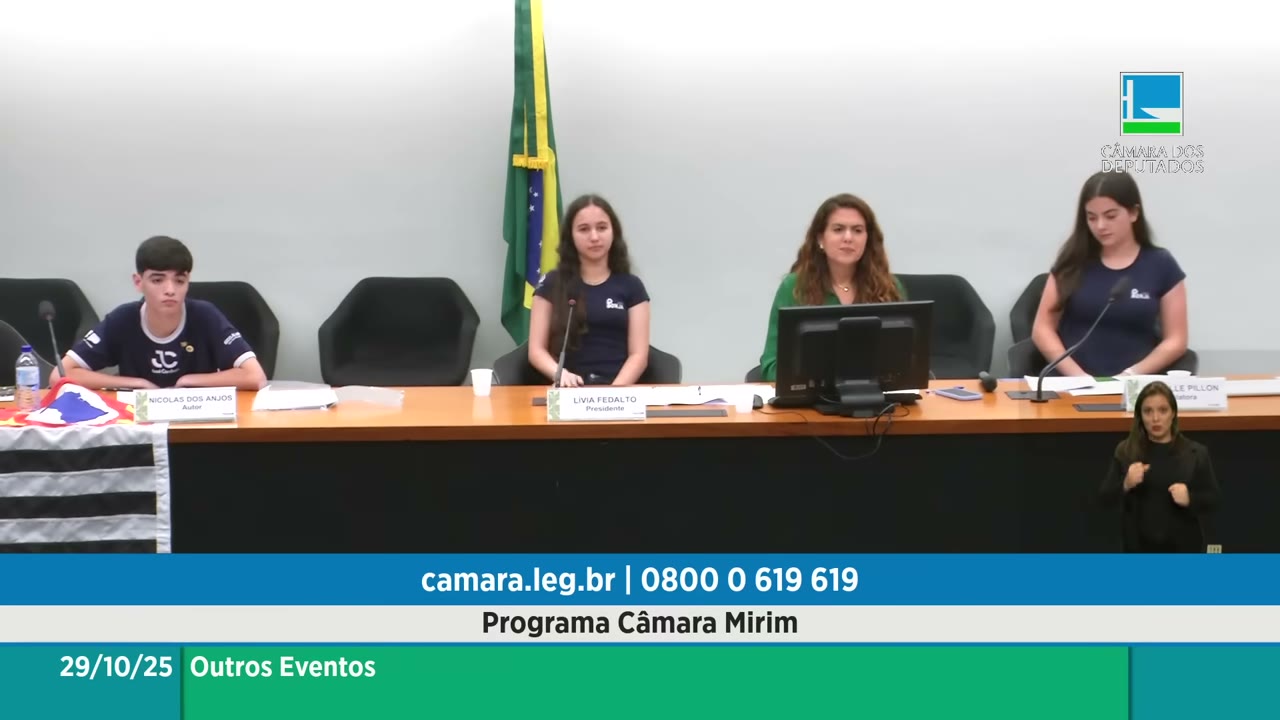 Vídeo do evento em 51:52