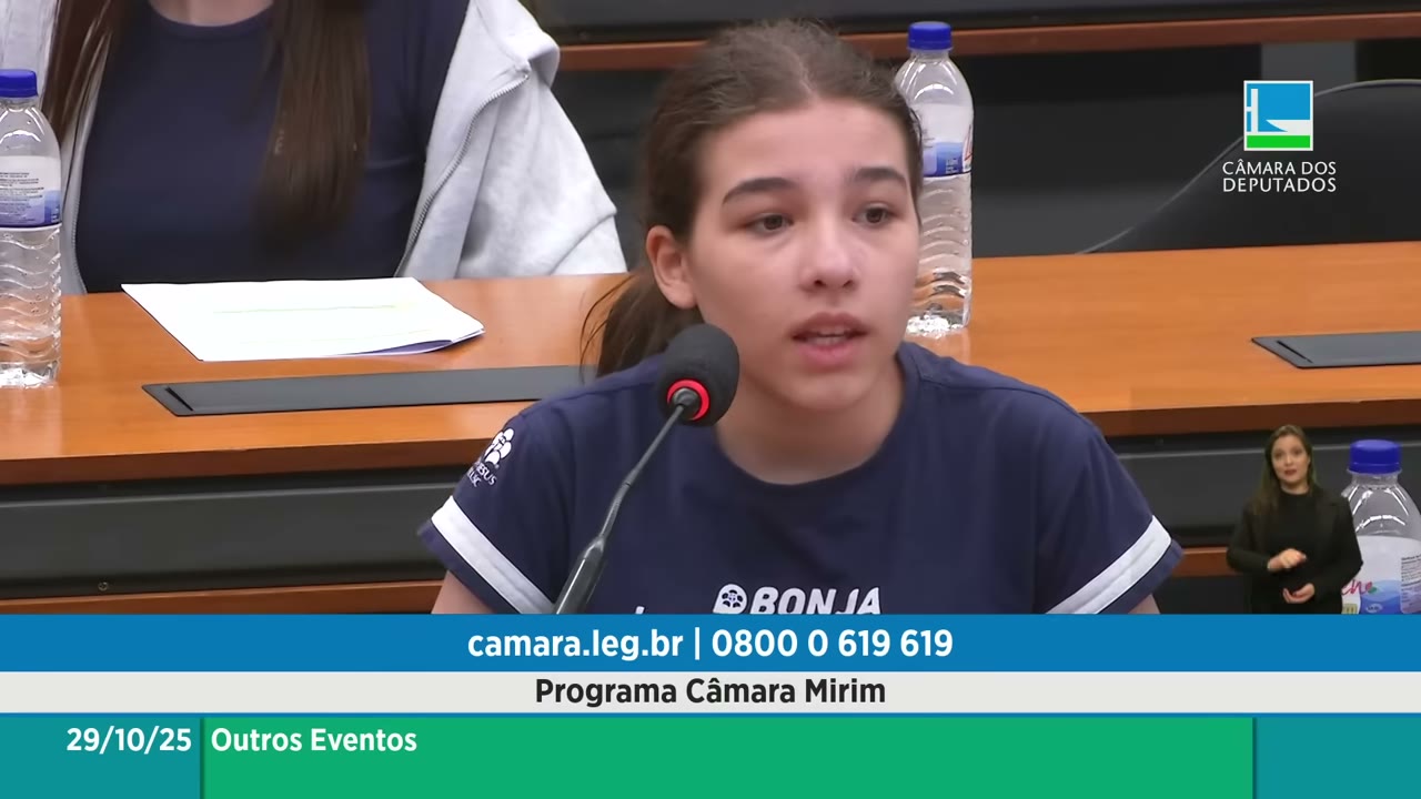 Vídeo do evento em 56:44