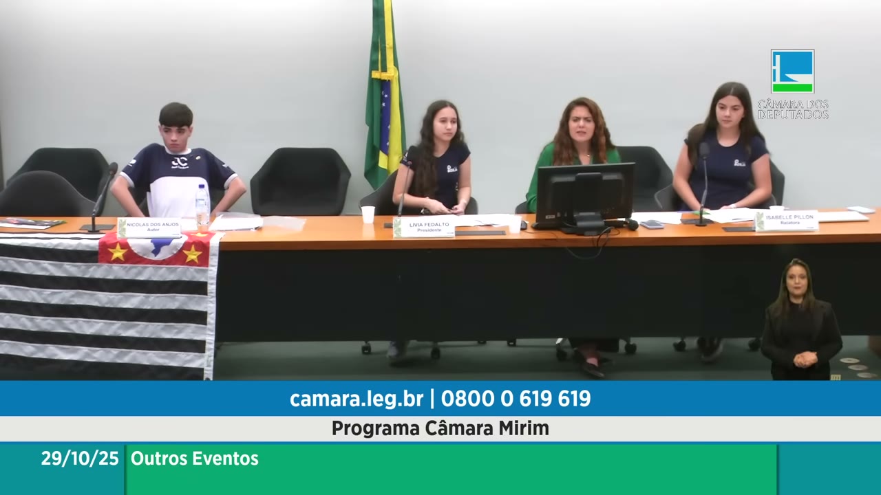 Vídeo do evento em 1:26:23